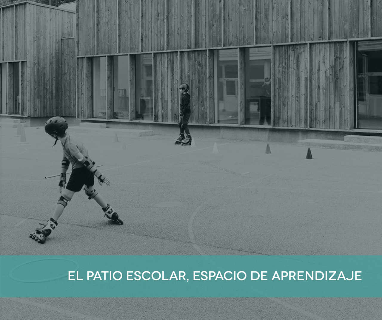 El patio escolar es un elemento muy importante en el aprendizaje y enseñanza