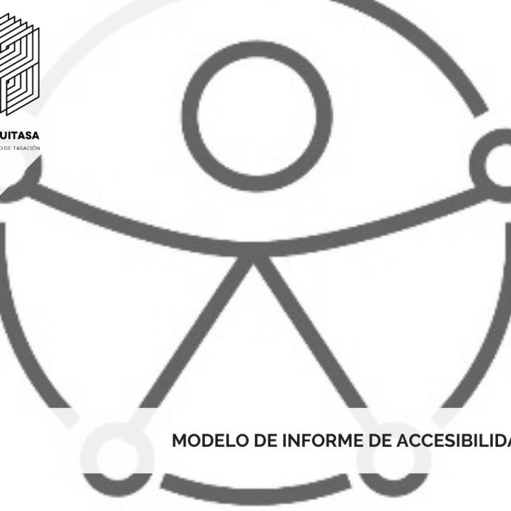 MODELO DE INFORME DE ACCESIBILIDAD