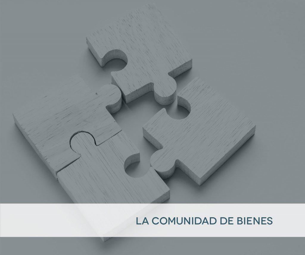 La comunidad de bienes es una formula jurídica para compartir la propiedad proindiviso sobre un bien