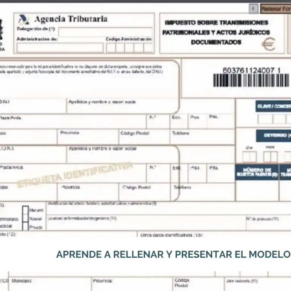 APRENDE A RELLENAR Y PRESENTAR EL MODELO 600