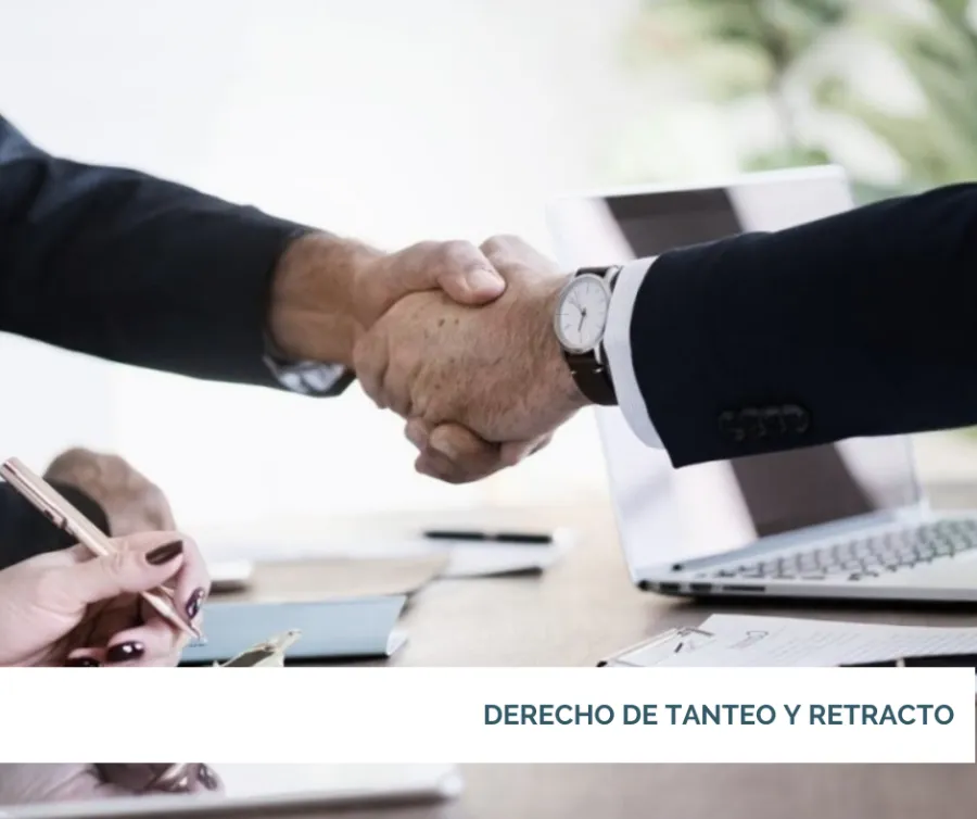 derecho de tanteo y retracto