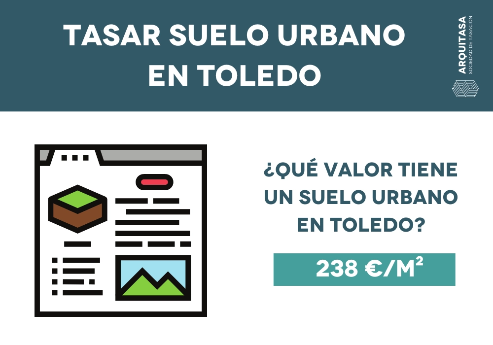 tasar suelo urbano en toledo